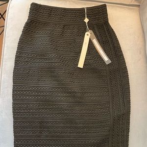 Jonathan Simkhai Black Knee-Length Skirt w/ Tags US 0